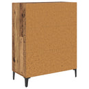 Sideboard Gammelt træ 69,5 x 34 x 90 cm Ingeniørt træ og jern