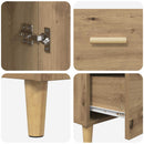 Sideboard Artisan Egetræ 34 x 69,5 x 90 cm Konstrueret træ