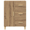 Sideboard Artisan Egetræ 34 x 69,5 x 90 cm Konstrueret træ