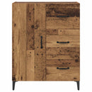 Sideboard Gammelt træ 69,5 x 34 x 90 cm Konstrueret træ