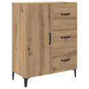Sideboard Artisan Egetræ 69,5 x 34 x 90 cm Konstrueret træ