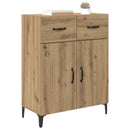 Sideboard Artisan Egetræ 69,5 x 34 x 90 cm Konstrueret træ