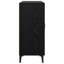 Sideboard Sort eg 34 x 90 x 80 cm Konstrueret træ