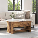 Sofabord Gammelt træ 80 x 50,5 x 41,5 cm Konstrueret træ