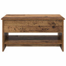 Sofabord Gammelt træ 80 x 50,5 x 41,5 cm Konstrueret træ