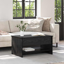 Sofabord Sort eg 80 x 50,5 x 41,5 cm Konstrueret træ