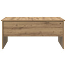Sofabord Artisan Egetræ 102 x 50,5 x 46,5 cm Konstrueret træ