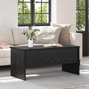 Sofabord Sort eg 102 x 50,5 x 46,5 cm Konstrueret træ