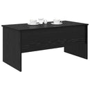 Sofabord Sort eg 102 x 50,5 x 46,5 cm Konstrueret træ