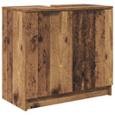 Badeværelsesskab med opbevaring Gammelt træ 64,5 x 33,5 x 59 cm