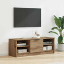 TV-skab 102 x 35 x 36,5 cm Artisan Egetræ Konstrueret træ