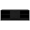 TV-skab 102 x 35 x 36,5 cm Sort eg Konstrueret træ