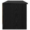 TV-skab Sort eg 102 x 35 x 36,5 cm Konstrueret træ