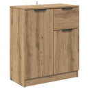 Sideboard Artisan Egetræ 60 x 30 x 70 cm Konstrueret træ