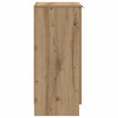 Sideboard Artisan Egetræ 30 x 30 x 70 cm Konstrueret træ
