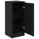 Sideboard Sort eg 30 x 30 x 70 cm Konstrueret træ