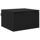 Natskab 2 pcs Sort eg 34 x 30 x 20 cm Konstrueret træ