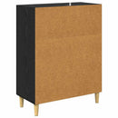 Sideboard Sort eg 69,5 x 34 x 90 cm Konstrueret træ