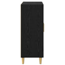 Sideboard Sort eg 69,5 x 34 x 90 cm Konstrueret træ