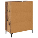 Sideboard Gammelt træ 69,5 x 34 x 90 cm Ingeniørt træ og jern