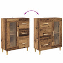 Sideboard Gammelt træ 69,5 x 34 x 90 cm Konstrueret træ
