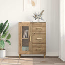Sideboard Artisan Egetræ 69,5 x 34 x 90 cm Konstrueret træ