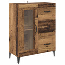 Sideboard Gammelt træ 69,5 x 34 x 90 cm Ingeniørt træ og jern