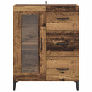 Sideboard Gammelt træ 69,5 x 34 x 90 cm Ingeniørt træ og jern