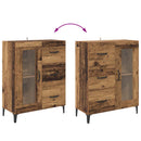 Sideboard Gammelt træ 69,5 x 34 x 90 cm Ingeniørt træ og jern