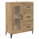 Sideboard med skuffe Artisan Egetræ 69,5 x 34 x 90 cm
