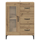 Sideboard med skuffe Artisan Egetræ 69,5 x 34 x 90 cm
