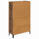 Highboard Gammelt træ 70 x 31 x 115 cm Ingeniørt træ og jern