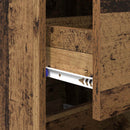 Sideboard Gammelt træ 34.5 x 34 x 90 cm Konstrueret træ