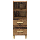 Sideboard Gammelt træ 34 x 34.5 x 90 cm Konstrueret træ