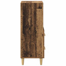Sideboard Gammelt træ 34 x 34.5 x 90 cm Konstrueret træ