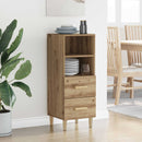 Sideboard artisan eg 34 x 34.5 x 90 cm Konstrueret træ