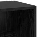 Sideboard Sort eg 34,5 x 32,5 x 90 cm Konstrueret træ