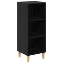 Sideboard Sort eg 34,5 x 32,5 x 90 cm Konstrueret træ