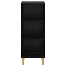 Sideboard Sort eg 34,5 x 32,5 x 90 cm Konstrueret træ