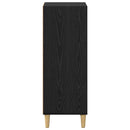 Sideboard Sort eg 34,5 x 32,5 x 90 cm Konstrueret træ