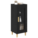 Sideboard Sort eg 34,5 x 32,5 x 90 cm Konstrueret træ