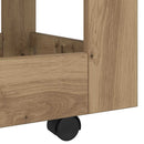 Kontortrolley Artisan Egetræ 60 x 45 x 60 cm Konstrueret træ