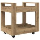 Kontortrolley Artisan Egetræ 60 x 45 x 60 cm Konstrueret træ