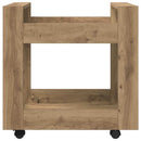 Kontortrolley Artisan Egetræ 60 x 45 x 60 cm Konstrueret træ