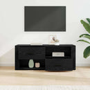 TV-skab med skuffe Sort eg 100 x 35 x 40 cm Konstrueret træ