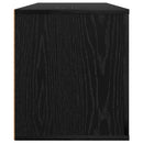 TV-skab med skuffe Sort eg 100 x 35 x 40 cm Konstrueret træ