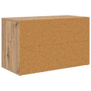 Skostativ med hylde artisan eg 75 x 35 x 45 cm Konstrueret træ