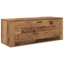 Sko skab med hylde Gammelt træ 100 x 35 x 38 cm Konstrueret træ