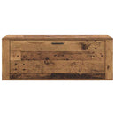 Sko skab med hylde Gammelt træ 100 x 35 x 38 cm Konstrueret træ