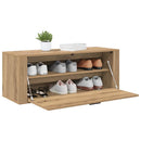 Sko skab med hylde artisan eg 100 x 35 x 38 cm Konstrueret træ